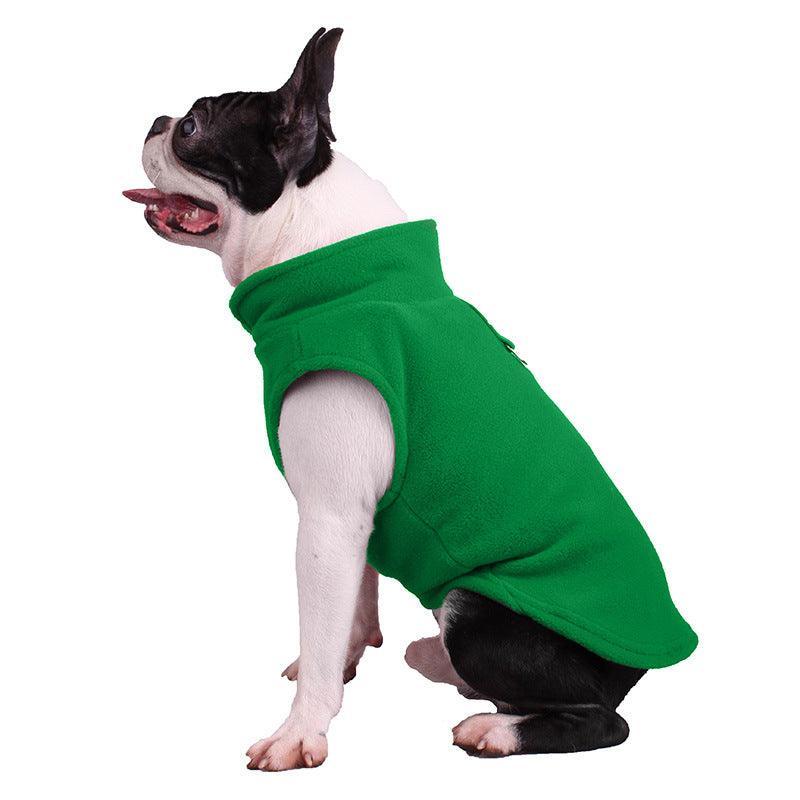 Cozy Canine Fleece Jumpsuit-2